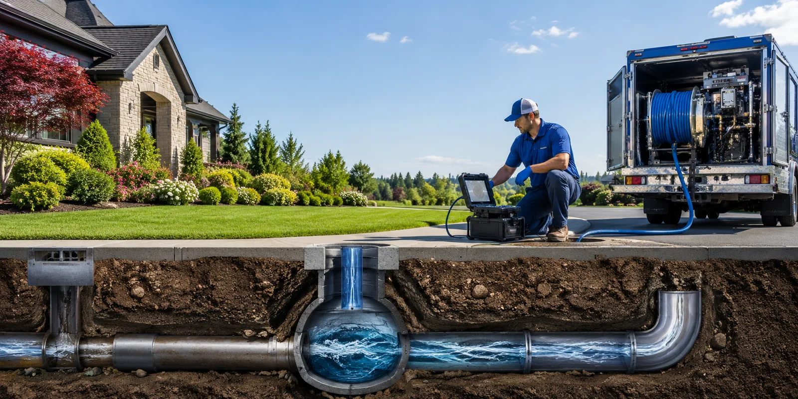 Drainage restoration information for South Lyon, MI